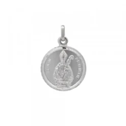 Medalla San Fermín Plata 20mm Personalizable