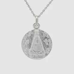 Medalla Virgen Begoña Plata 20mm