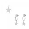Pack Colgante y Pendientes Estrella de Plata