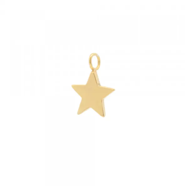 Pack Colgante y Pendientes Estrella de Plata Dorada
