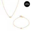 Pack Gargantilla y Pulsera Oro Eguzkilore