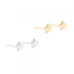 Pack Piercings Estrella Plata 4 Uds