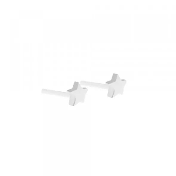 Pack Piercings Estrella Plata 4 Uds