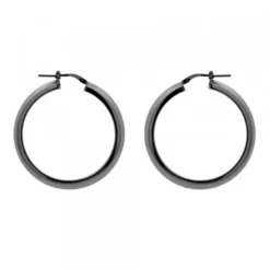 Pendientes Aro de Rutenio 30mm