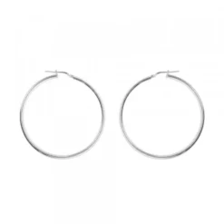 Pendientes Aro Grande de Plata 45mm