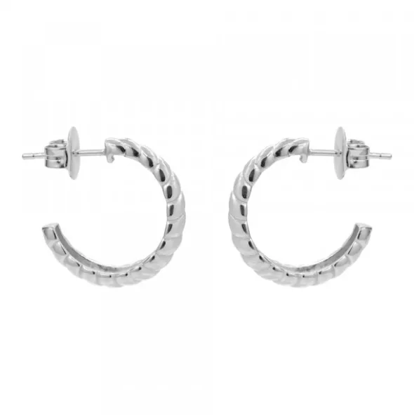 Pendientes Aro Grecia Plata 20mm