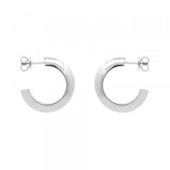 Pendientes Aro Plata 18mm