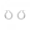Pendientes Aro Textura Plata 20mm