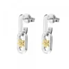 Pendientes Bayona Largos Plata