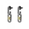 Pendientes Bayona Largos Rutenio