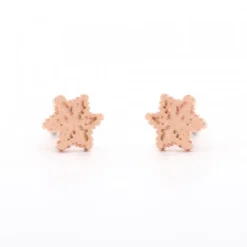 Pendientes Bebé Eguzkilore Oro Rosa 6,5mm