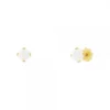 Pendientes Bebé Oro y Perla 4mm Engarzada