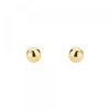 Pendientes Bola Oro 5mm