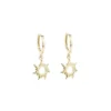 Pendientes Cripa Mountain Plata Dorada