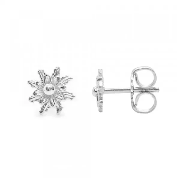 Pendientes Eguzkilore 8mm Plata