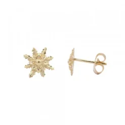 Pendientes Eguzkilore Oro 10mm