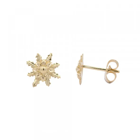 Pendientes Eguzkilore Oro 10mm
