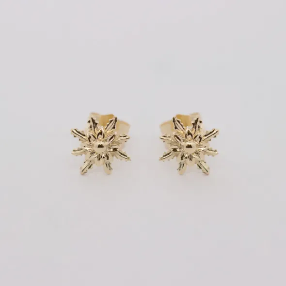 Pendientes Eguzkilore Oro 10mm