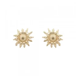 Pendientes Eguzkilore Oro 14mm