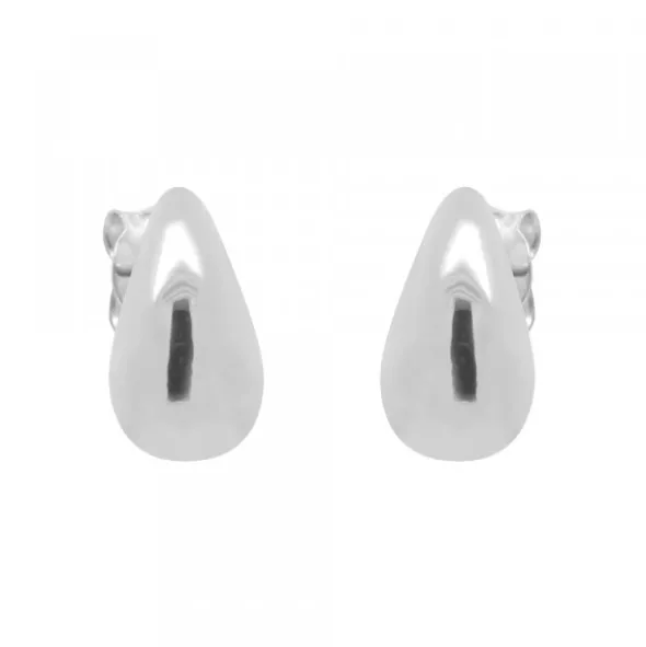 Pendientes Gota Plata 15mm