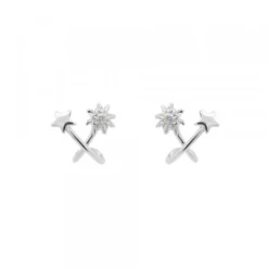 Pendientes Izarra Plata