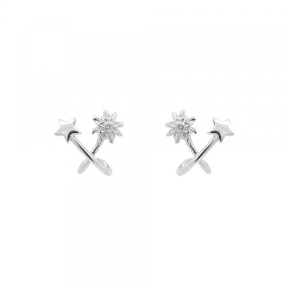Pendientes Izarra Plata