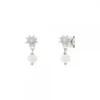Pendientes Largos Eguzkilore y Perla 16mm
