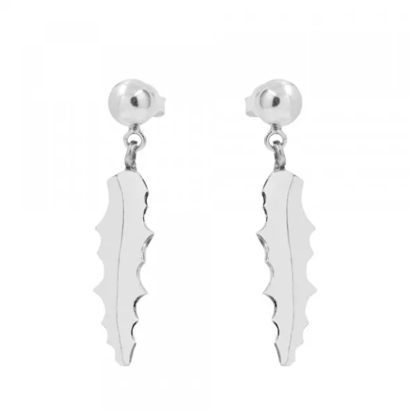 Pendientes Largos Mari de Plata
