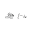 Pendientes Letras Ama Plata