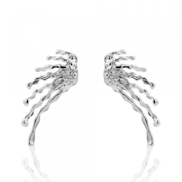 Pendientes Maxi Ur de Plata