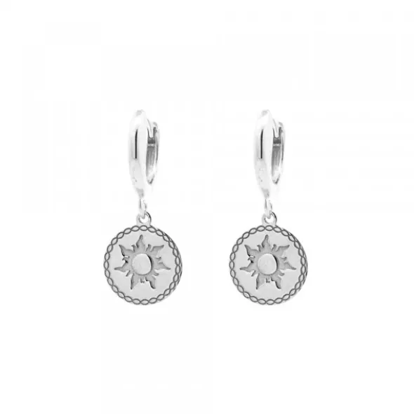 Pendientes Mountain Cripa Redondos de Plata