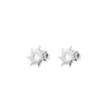 Pendientes Mountain de Plata
