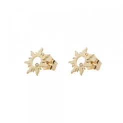 Pendientes Mountain Oro y Brillante