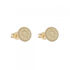 Pendientes Mountain Redondos de Plata