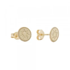 Pendientes Mountain Redondos de Plata