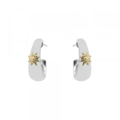 Pendientes Olatu Bombé Plata