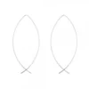 Pendientes Pez de Plata 60mm