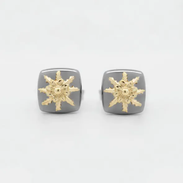 Pendientes Q2 Plata Negra y Eguzkilore Dorado