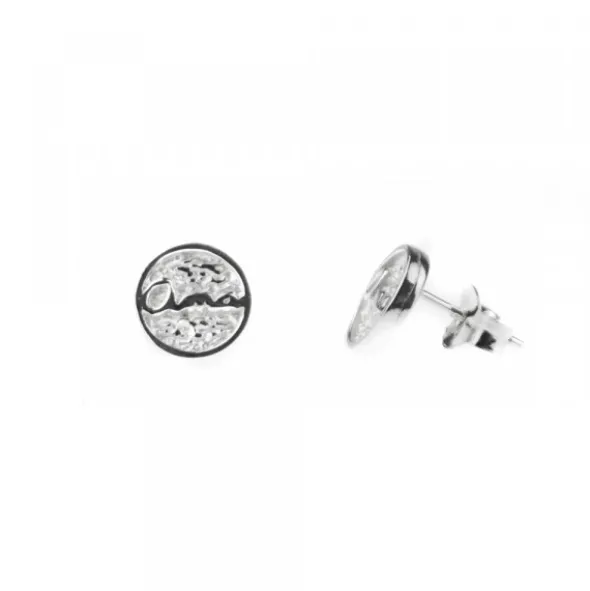 Pendientes Redondos Ama Plata 9mm
