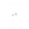 Piercing Bola Oro Blanco 3mm Rosca (1ud.)