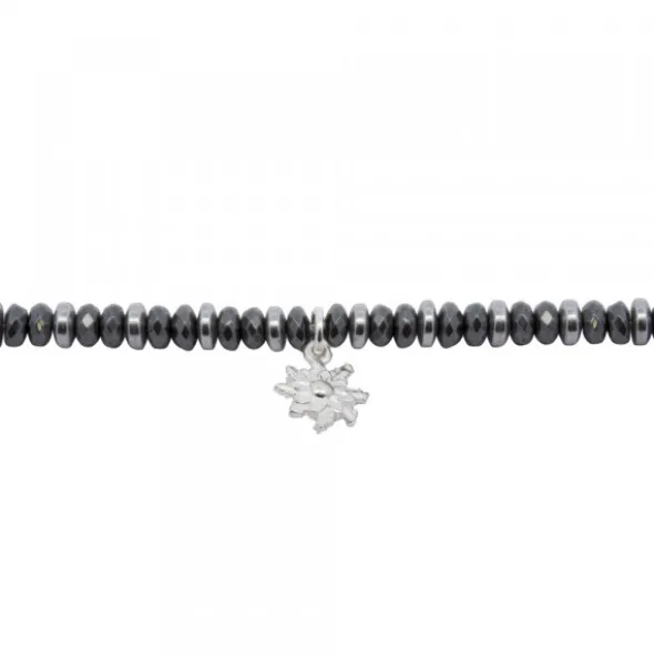 Pulsera Acero con Hematites