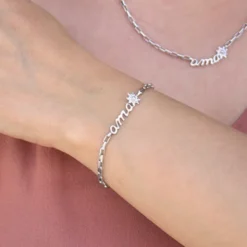 Pulsera Ama Bayona Plata