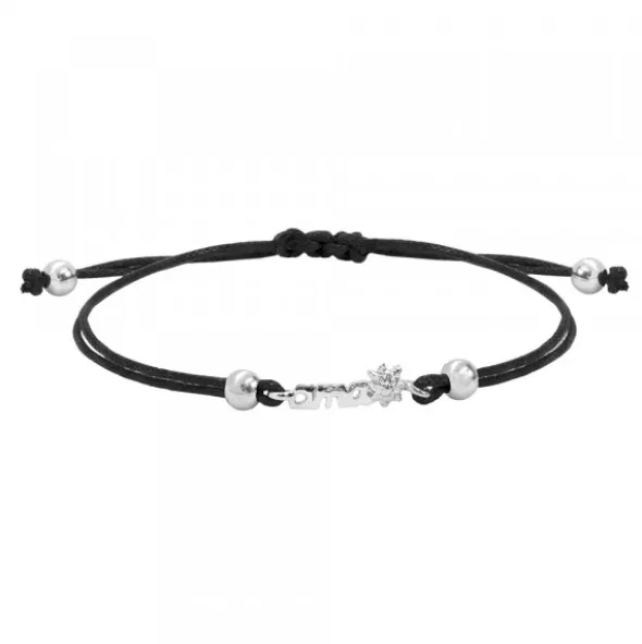 Pulsera Ama Macramé de Plata