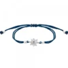 Pulsera Basic Colors Hilo Azul Plata