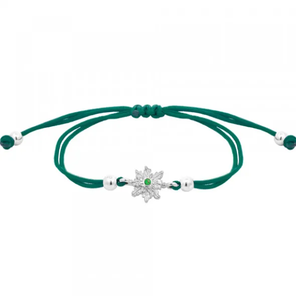 Pulsera Basic Colors Verde Eguzkilore Plata