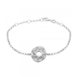 Pulsera Chapa Etrusca Mountain Plata
