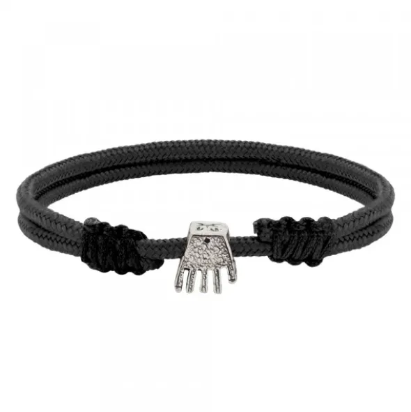 Pulsera Charm Mano de Irulegi Plata