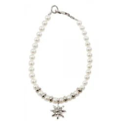 Pulsera de Perlas y Eguzkilore Plata