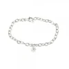Pulsera Eguzkilore Cadena Rolo de Plata