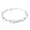 Pulsera Eslabones Alargados de Plata